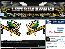 Tablet Screenshot of leitrimhockey.ca